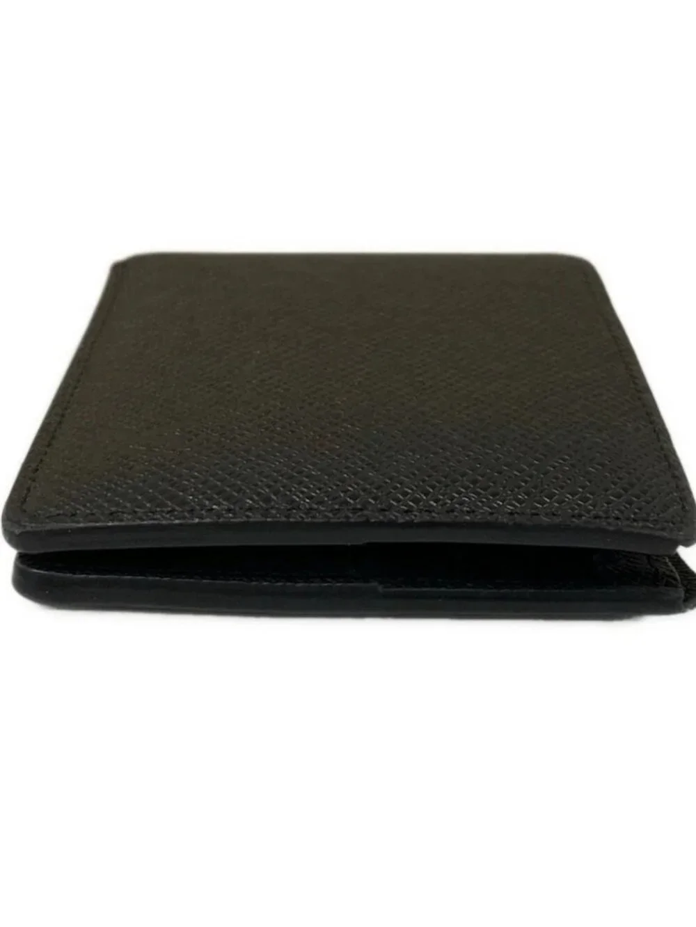 LOUIS VUITTON Portefeuille Slender Black Taiga RFID : confirmed